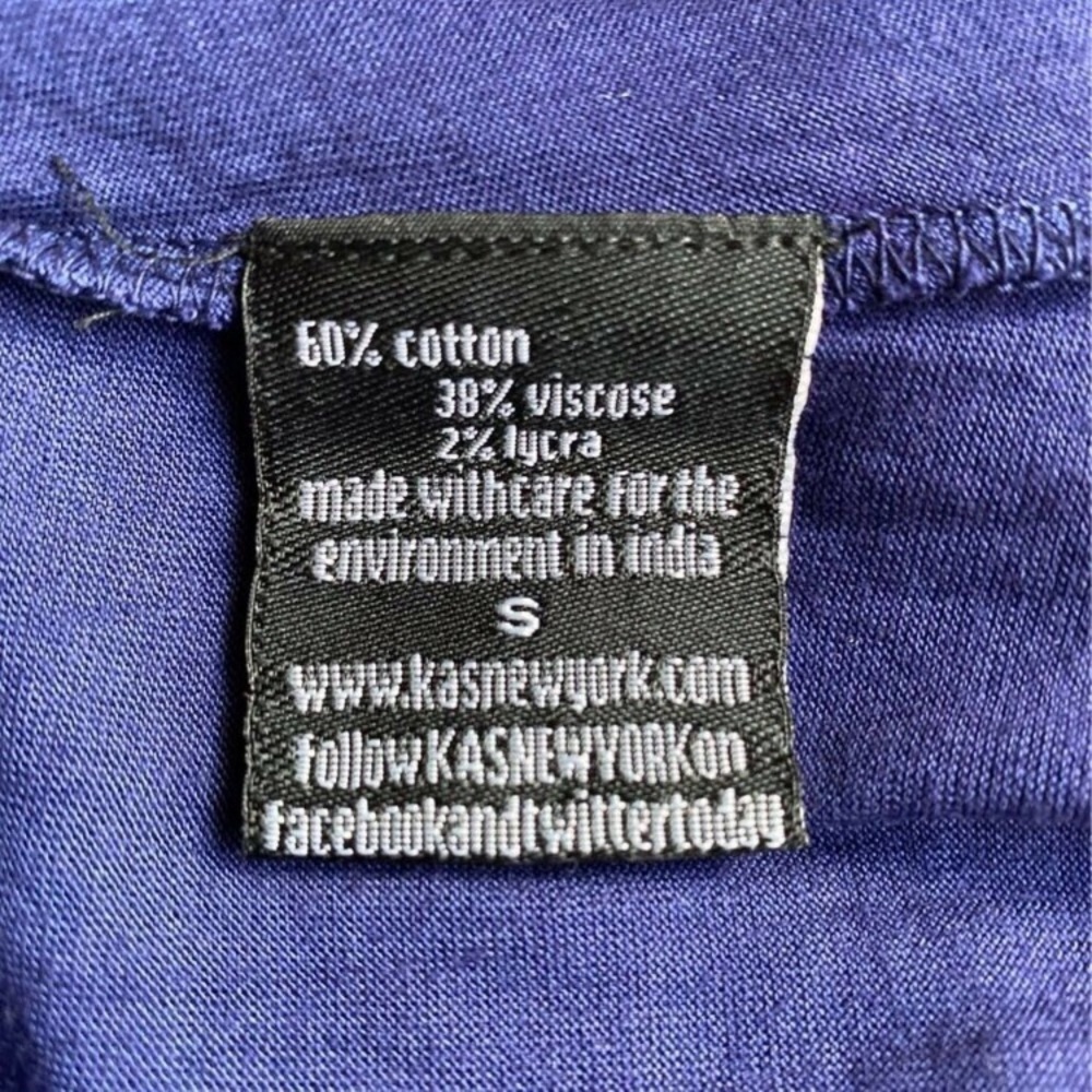 KAS New York ombré blue high low maxi dress - Picture 7 of 8